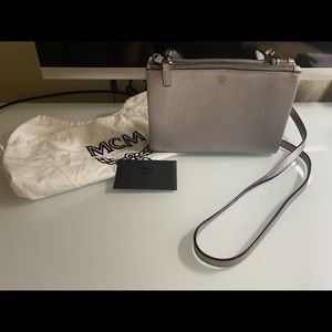 MCM Milla Double Zip crossbody